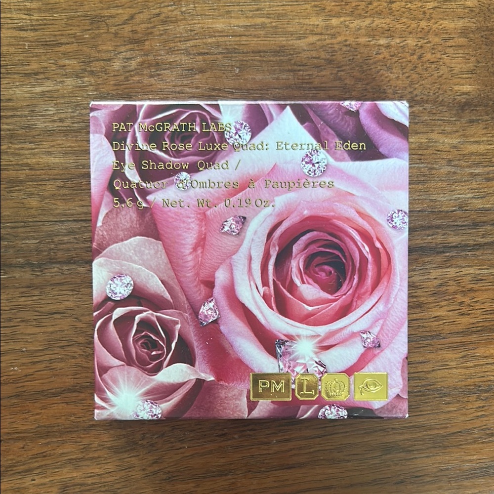 BRAND NEW Pat McGrath Divine Rose Luxe Quad: Eternal Eden Eyeshadow